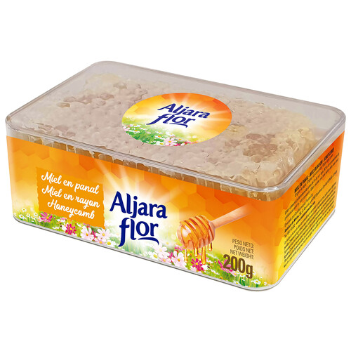 Alcampo ALJARAFLOR Miel multiflores en panal 200 g