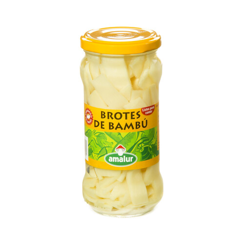 Alcampo AMALUR Brotes de bambú 370 g