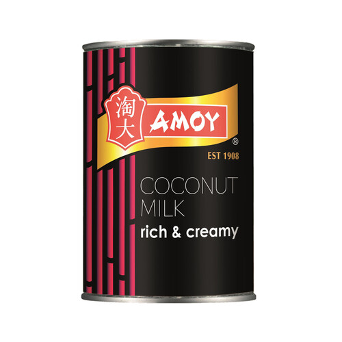 Alcampo AMOY Leche de coco AMOY 400 ml