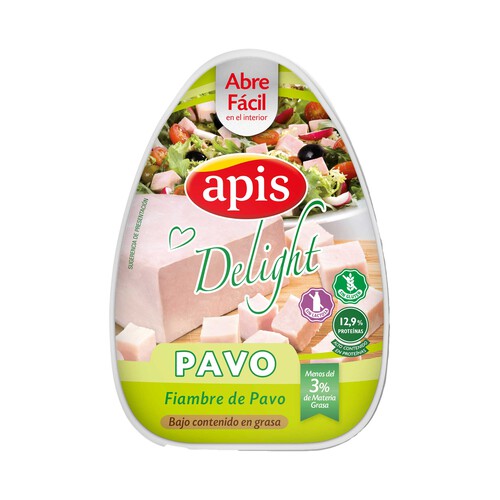 Alcampo APIS Fiambre de pavo APIS 220 g