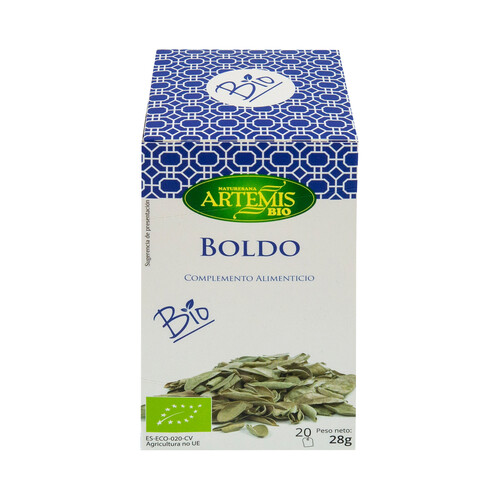 Alcampo ARTEMIS BIO Infusión boldo BIO 20 uds. 28 g
