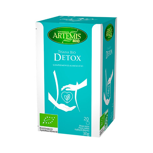 Alcampo ARTEMIS Tisana detox BIO 20 uds. 30 g