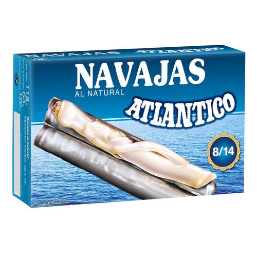 Alcampo ATLÁNTICO Navajas al natural 63 g