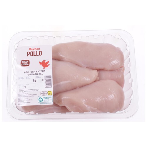 Alcampo AUCHAN Pechuga pollo XXL. Producto Alcampo