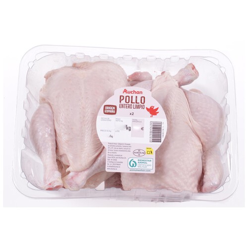 Alcampo AUCHAN Pollo x 2 uds. Producto Alcampo