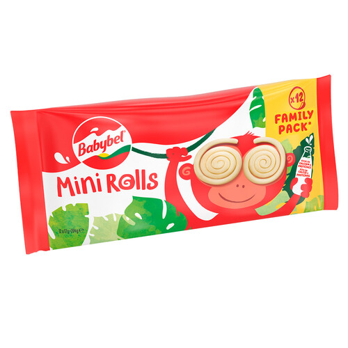 Alcampo BABYBEL Mini rolls 12 uds. 204 g