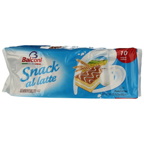 Alcampo BALCONI Bizcochito relleno de leche 280 g