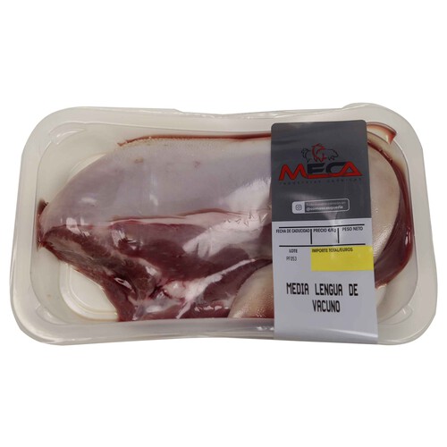Alcampo Bandeja con media lengua de vacuno MECA