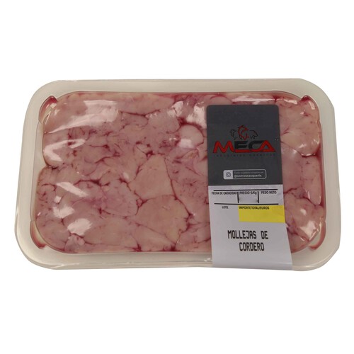 Alcampo Bandeja Con Mollejas De Cordero MECA