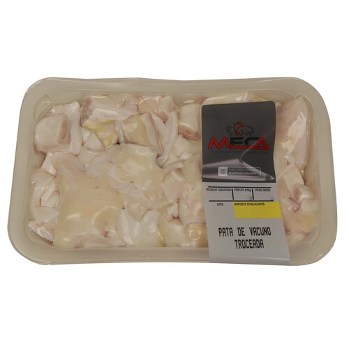 Alcampo Bandeja Con Pata De Vacuno Troceada MECA