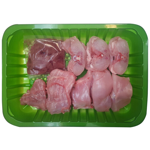 Alcampo Bandeja de conejo troceado sin piel