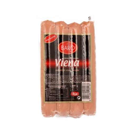 Alcampo BARO Salchichas Viena BARO 400 gr