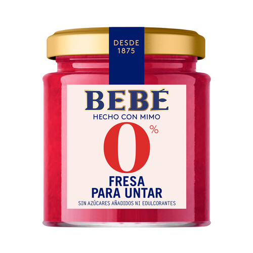 Alcampo BEBE Untable 0% fresa 230 g