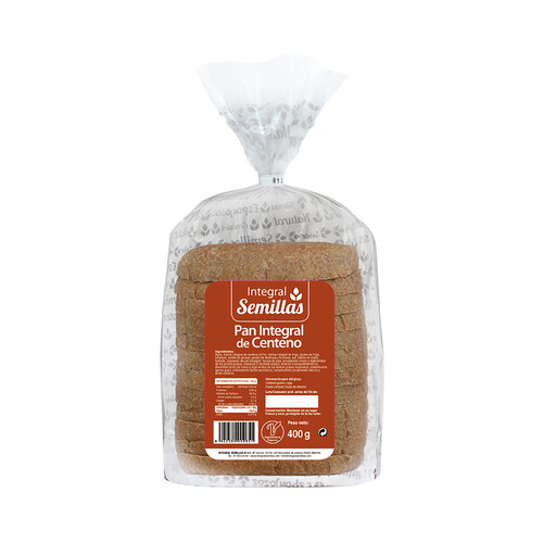 Alcampo BIOGRAN Pan integral de centeno 400 g