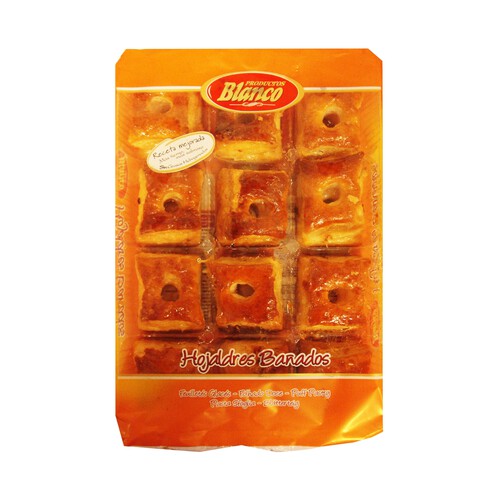 Alcampo BLANCO Hojaldres bañados 400 gr