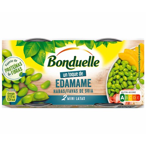 Alcampo BONDUELLE Habas de soja Edamame 108 g