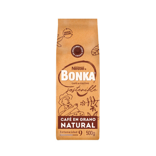Alcampo BONKA Café en grano natural 500 g