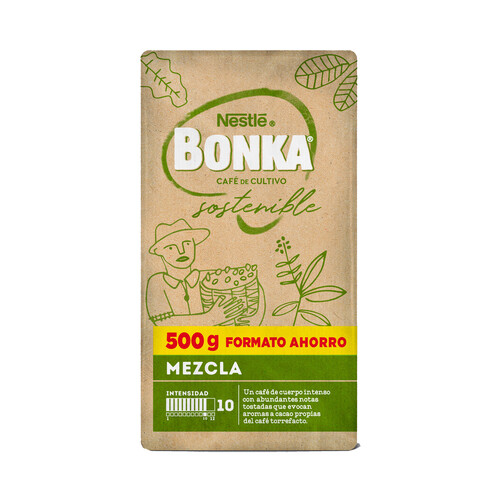 Alcampo BONKA Cáfe molido mezcla del Trópico 500 g