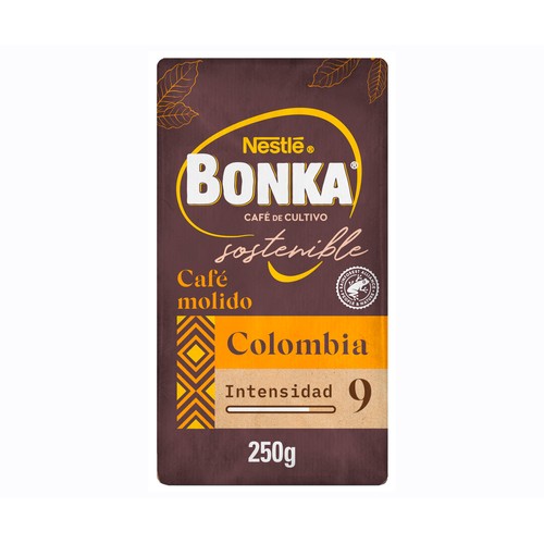 Alcampo BONKA Café molido puro Colombia 250 g