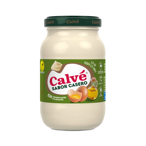 Alcampo CALVÉ Mayonesa sabor casero frasco 210 ml