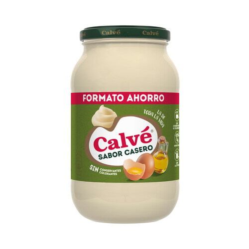 Alcampo CALVÉ Mayonesa sabor casero frasco 650 ml