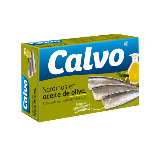 Alcampo CALVO Sardinas en aceite de oliva 84 g