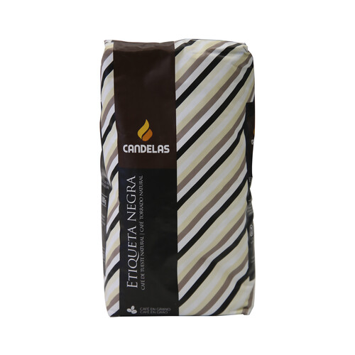 Alcampo CANDELAS Café en grano natural 500 g