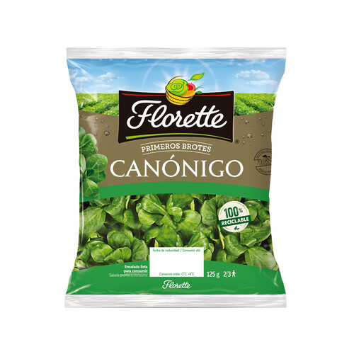 Alcampo Canónigos FLORETTE PRIMEROS BROTES 125 g