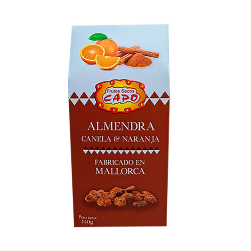 Alcampo CAPO Almendra canela naranja 140 g