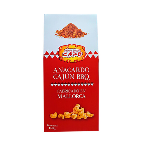 Alcampo CAPO Anacardo barbacoa cajún 140 g