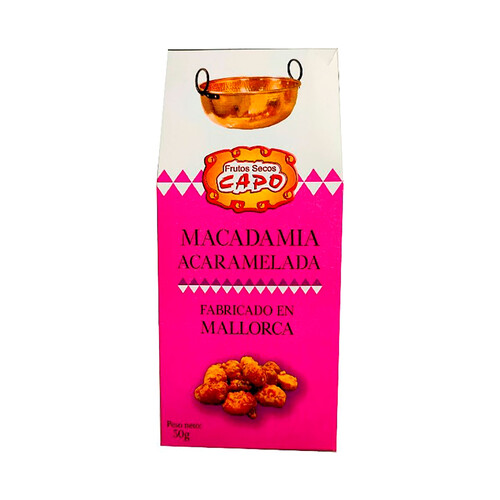 Alcampo CAPO Macadamia acaramelada 70 g
