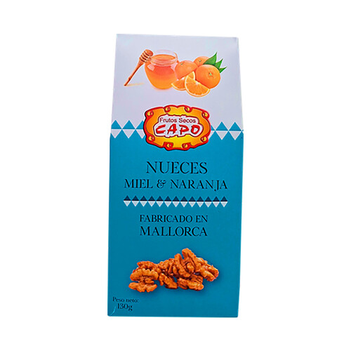 Alcampo CAPO Nueces miel naranja 110 g