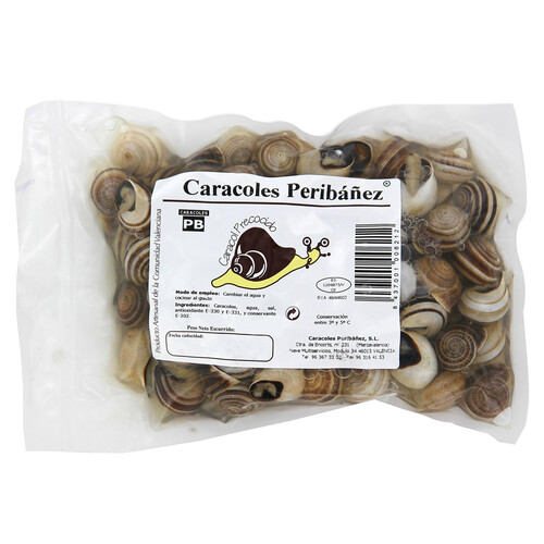 Alcampo Caracoles cocidos grandes 500 g