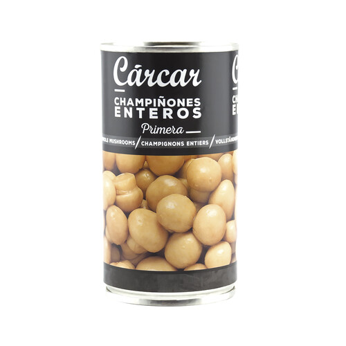 Alcampo CARCAR Champiñones enteros lata de 185 g