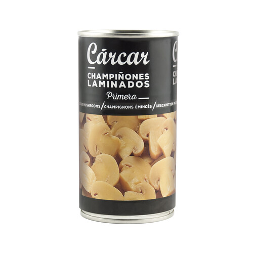 Alcampo CARCAR Champiñones laminados lata de 185 g
