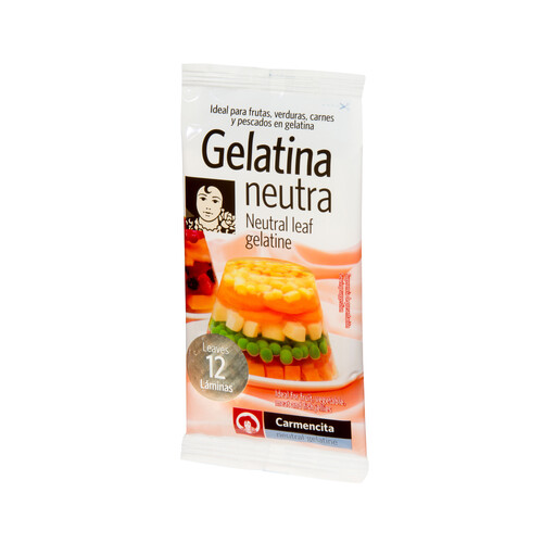 Alcampo CARMENCITA Gelatina neutra CARMENCITA 20 g