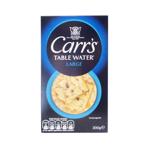 Alcampo CARR´S Table water large Crackers 200 g