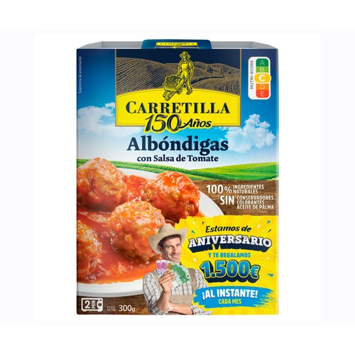 Alcampo CARRETILLA Albóndigas estilo casero 250 g