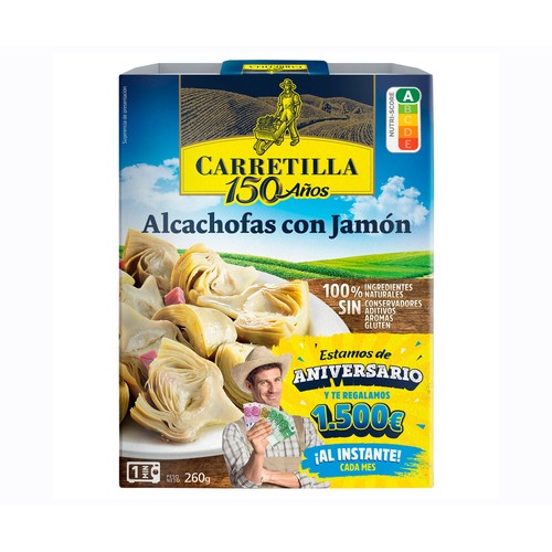 Alcampo CARRETILLA Alcachofas 260 g