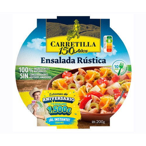 Alcampo CARRETILLA Ensalada rústica 200 g