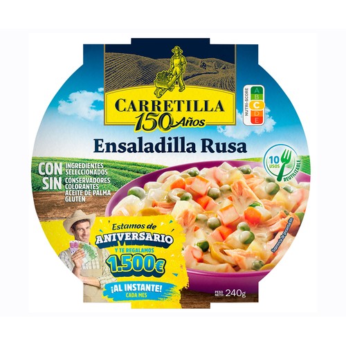 Alcampo CARRETILLA Ensaladilla Rusa 240 g