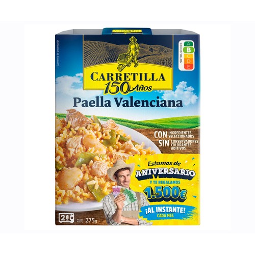Alcampo CARRETILLA Paella Valenciana 300 g