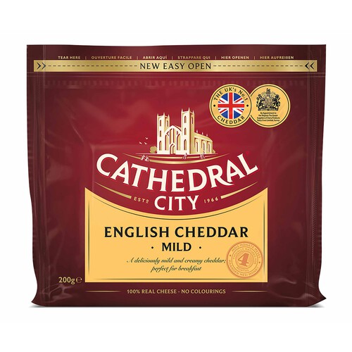 Alcampo CATHEDRAL CITY Queso cheddar suave 200 gr