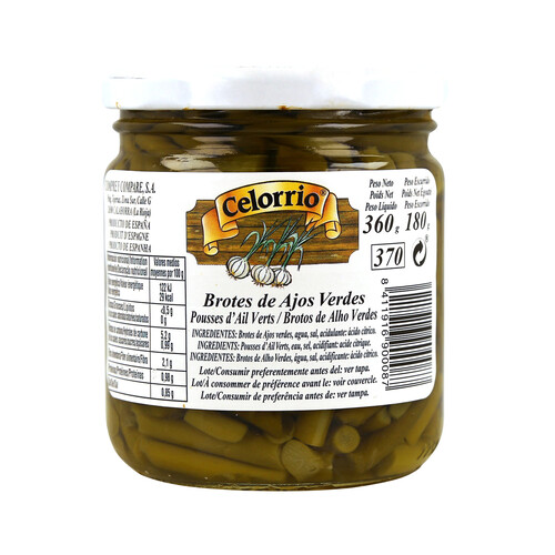 Alcampo CELORRIO Brotes de ajo 180 g