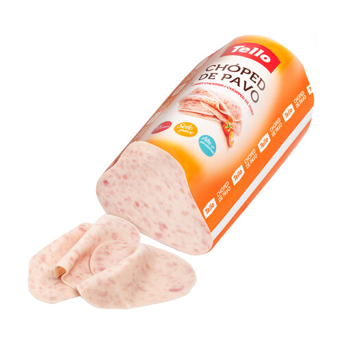 Alcampo Chópped de pavo TELLO - Loncha fina 1 mm