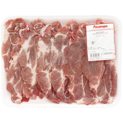 Alcampo Chuletas De Aguja Idelaes Para Freir