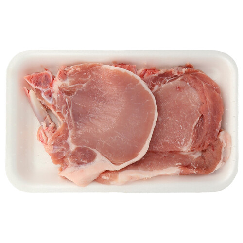 Alcampo Chuletas De Centro De Cerdo Blanco