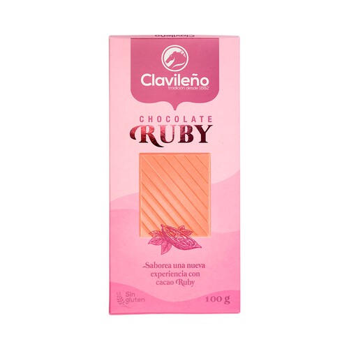 Alcampo CLAVILEÑO Chocolate Ruby 100 g