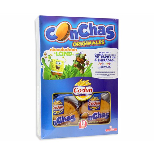 Alcampo CODAN Conchas originales 10 uds