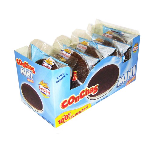 Alcampo CODAN Mini conchas de cacao 180 g